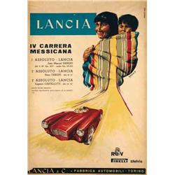 Advertising poster - LANCIA