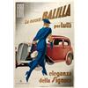 Image 1 : Advertising poster, automobiles  - FIAT