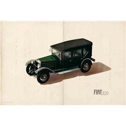 Advertising poster, automobiles  - FIAT
