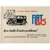 Image 1 : Advertising poster, automobiles  - FIAT