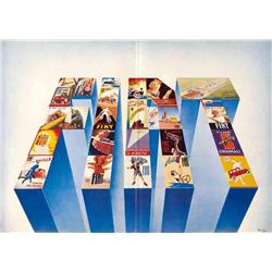 Advertising poster, automobiles  - FIAT