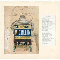 Advertising poster - MICHELIN