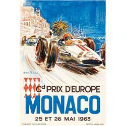 Advertising poster - MONACO