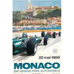 Advertising poster - MONACO