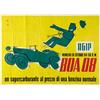 Image 1 : Advertising poster, automobiles  - AGIP