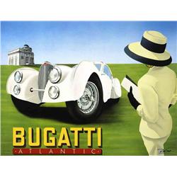 Advertising poster - BUGATTI