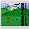 Image 1 : "Cows Come Home" Limited Edition Giclee on Canvas by Larissa Holt, Numbered and Signed. This piece c