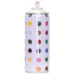 Mr. Brainwash- SPRAY CAN "HIRST DOTS, 2020"