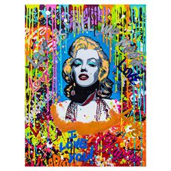 Nastya Rovenskaya- Mixed Media "Blonde Bombshell"