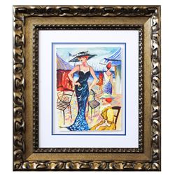 Patricia Govezensky- Original Watercolor "Alana"