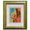 Image 1 : Salvador Dali- Original Color Woodcut on B.F.K. Rives Paper "Paradise 7"