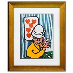 Alexander Calder- Lithograph "DLM212 - Joueurs de cartes II"