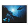 Image 1 : "Whale Vision" Limited Edition Giclee on Canvas (42" x 30") by Renowned Artist Wyland, Numbered and 