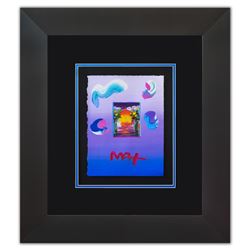 Peter Max- Original Mixed Media "Better World Ver. I #72"