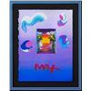 Image 2 : Peter Max- Original Mixed Media "Better World Ver. I #72"