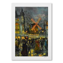 Valery Gromov, "Moulin Rouge" Limited Edition Seriolithograph, AP Numbered 5/6 and Hand Signed with 