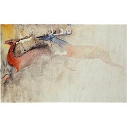 Edwin Salomon- Original Serigraph "Mating Season"