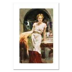 Pino (1931-2010), "In the Glow" Limited Edition on Canvas, Numbered and Hand Signed with Certificate