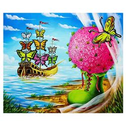 Eugene Poliarush- Original Oil on Canvas "Pacific Ocean"