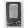 Image 2 : 1 Oz Valcambi Suisse .9995 Fine Platinum Bar