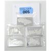 Image 1 : Five 2.08 Oz .925 Silver Car Motif Bars