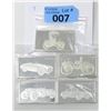 Image 1 : Five 2.08 Oz .925 Silver Car Motif Bars