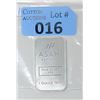 Image 1 : 1 Oz. Asahi Refining .999 Silver Bar