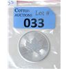Image 1 : 1 Oz .9999 Fine Silver 2020 Canada Maple Leaf Coin
