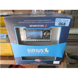 New Sportster 4 Sirius Satellite Radio