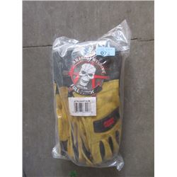 6 Pairs of Anarchy Leather Welding Gloves