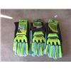 Image 1 : 3 Pairs of XL Stout Winter Impact Gloves