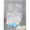 Image 1 : 4 Selenite Healing Towers (Satin Spar)