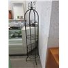 Image 1 : 5 Foot Tall Metal Plant Stand - 13" diameter