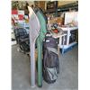 Image 1 : Bag of Assorted Golf Clubs & 2 Fishing Rod Cases