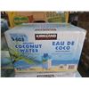 Image 1 : 3 Cases of Kirkland Organic Coconut Water