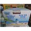 Image 1 : 3 Cases of Kirkland Organic Coconut Water