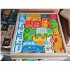 Image 2 : 60 New Children's Wood Toy/Puzzles Sets
