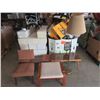 Image 1 : Foot Stool & 4 Pieces of Vintage Furniture