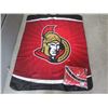 Image 1 : 12 New "Ottawa Senators" Fleece Throws