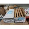 Image 1 : 2 Dozen New 1 1/2" Oval Artist Paint Brushes