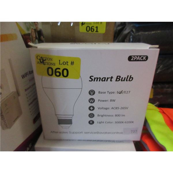 4 New Boxes E26 Smart Bulbs - 2 Per Box