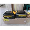 Image 1 : Box of 2 New DeWalt Cordless Tool Battery Packs