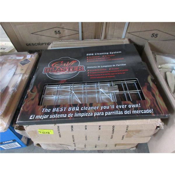 2 Boxes of 6 Grill Blaster BBQ Clean Systems