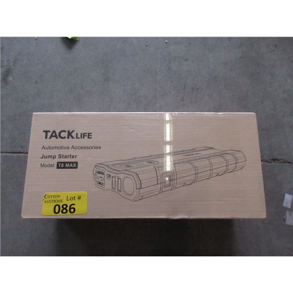 Tack Life T8 Max Automotive Jump Starter