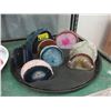 Image 1 : 8 Polished One Side Agate & Agate Crystal Pieces