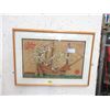 Image 1 : Wood Framed "The Mary Rose" Irish Linen