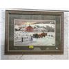 Image 1 : 1995 Signed Walter Campbell Framed Print