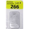 Image 1 : 1 Oz. Asahi Refining .999 Silver Bar