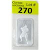 Image 1 : 1 Oz. Samurai Warrior .999 Silver Bar