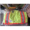 Image 1 : New Condor XL Lime Hi-Viz Safety Jacket
